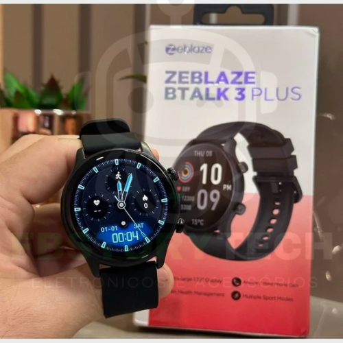 🔝 Zeblaze Btalk 3 Plus: Tecnologia no Seu Pulso! 🕒✨