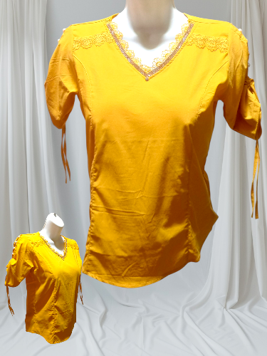 Blusa mostaza