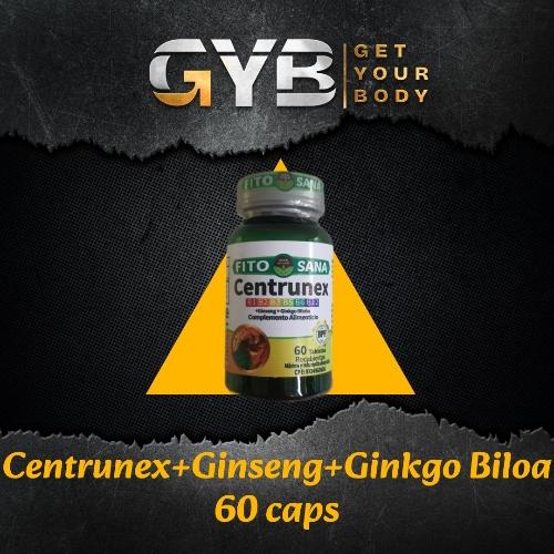 Centrunex+Ginsengk+Ginkgo Biloa 60 caps