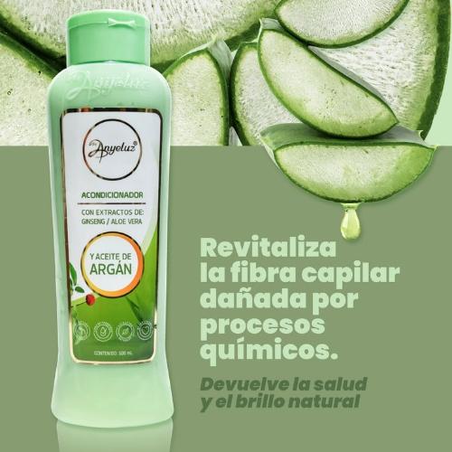Acondicionador de argán y aloe vera - Anyeluz