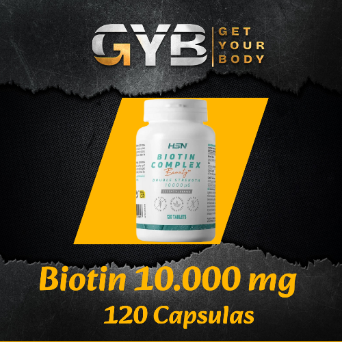 Biotin 10.000 mcg 120 caps