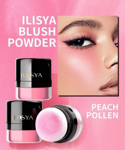 Blush Ilisya en polvo con aplicador
