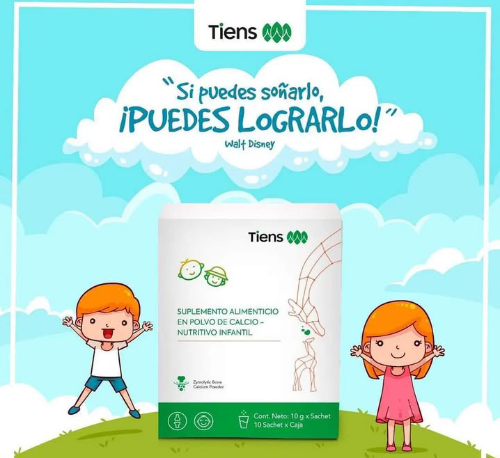 Calcio para niños de Tiens