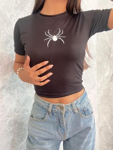 Crop top araña blanca 🕷🤍