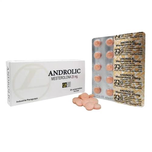 ANDROLIC PROVIRON 25MG 20 COMP LANDERLAN