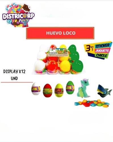 Huevo Loco x 12 unidades