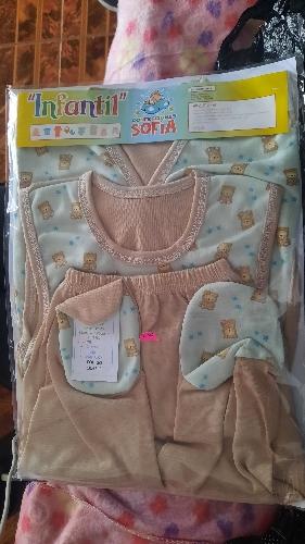 Ajuar de bebé 3 piezas