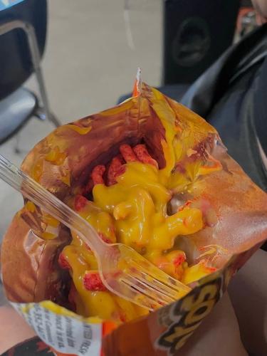 Chetos con queso