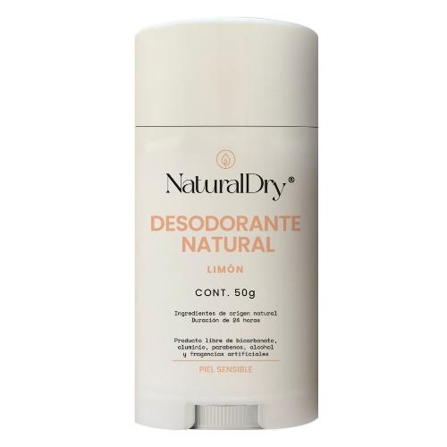 Desodorante corporal limón en barra piel sensible
