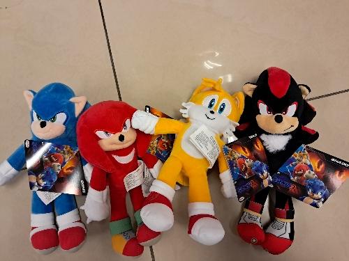Peluches sonic