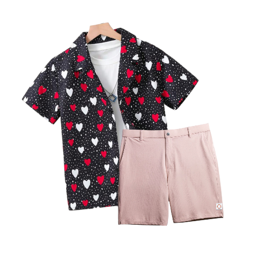 Conjunto corazones