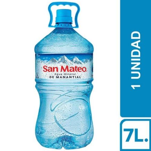 AGUA SAN MATEO SIN GAS BT 7 L