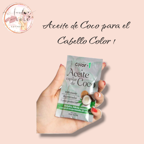 Aceite de Coco para el Cabello Color 1