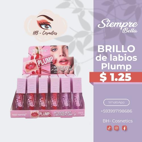 Brillo de labios plump