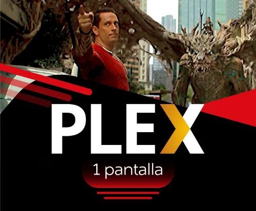 1 Pantalla Plex 30 dias