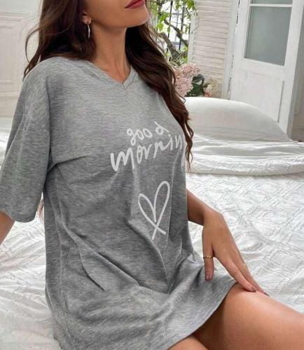 Bata para Dormir Gris 😍