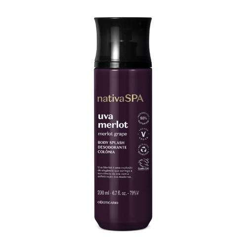 Body Splash 200ml Nativa Spa Uva Merlot