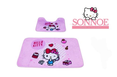 Alfombra de baño Hello kitty