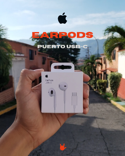 Earpods puerto usb-c