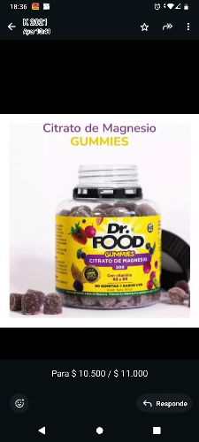Citrato de Magnesio masticable
