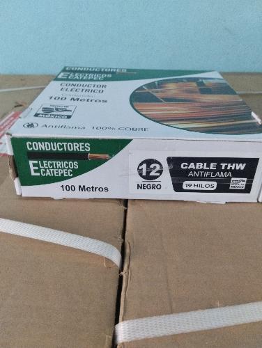 Cable unipolar calibre 12 color negro Ecatepec