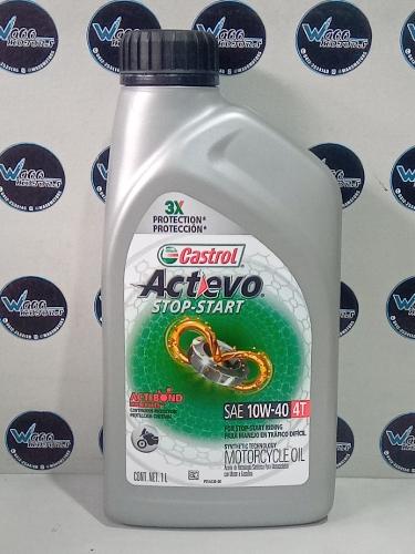 Aceite 10W-40 4T Castrol Actevo Tecnología Sintética
