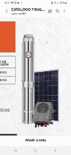Bomba pozo profundo Solar de 1,5hp