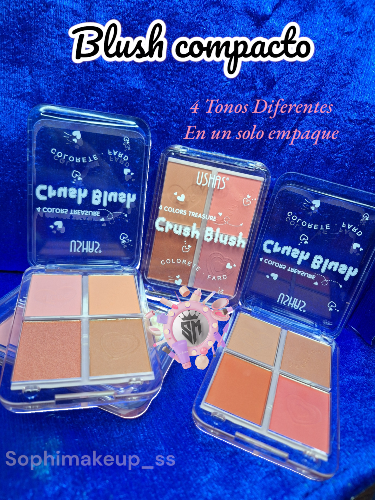 Blush 4en1 de ushas