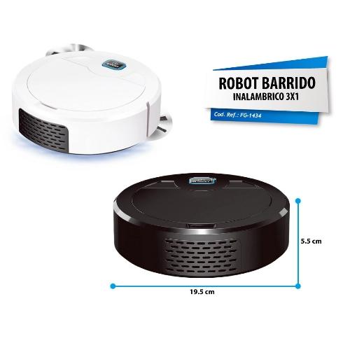 12B Robot de Barrido Inalámbrico 3 en 1