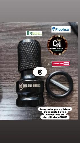 Adaptador para p1stola de impacto ( para convertirse en atornillador)