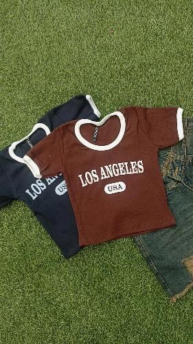 BABY TEE ANGELES ON
