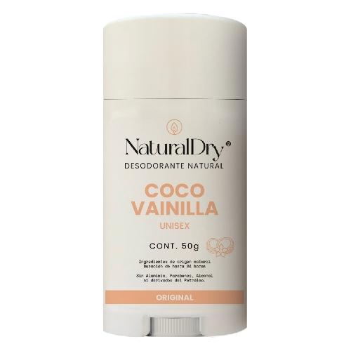 Desodorante corporal natural coco en barra unisex