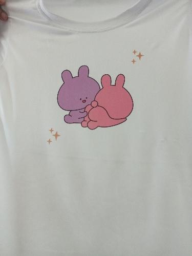 Franelas blancas (micro durazno)