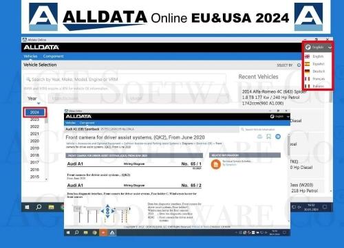 Pack de alldata Europa + Alldata usa