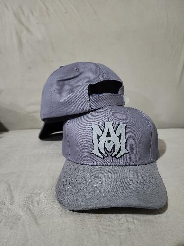 Gorra gris Amiri