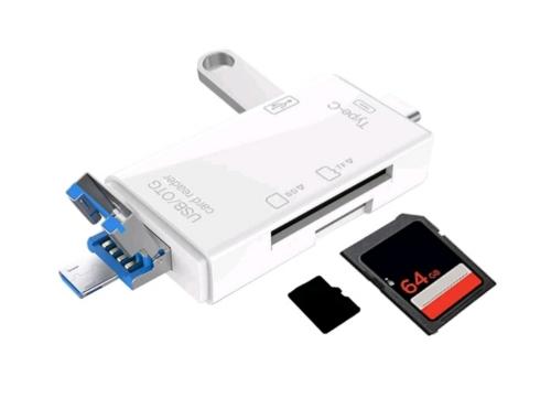 Lector de tarjetas para computadora y celulares