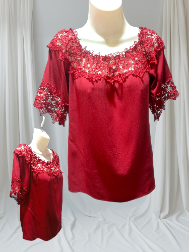 Blusa manga corta