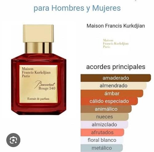BACCARA ROUGE 540.