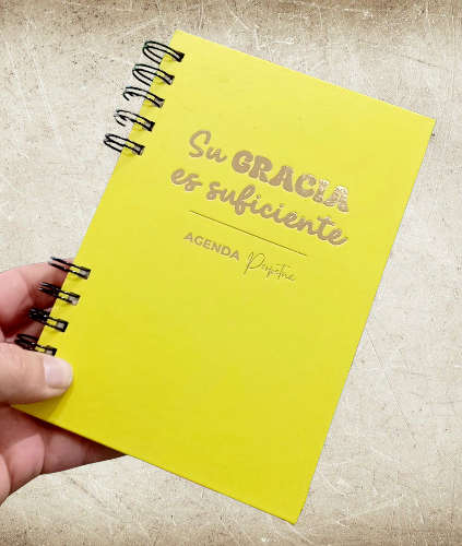 Agenda perpetua tapa dura amarillo