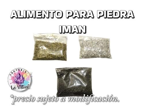 ALIMENTO PARA PIEDRA IMAN C/BOLSITA