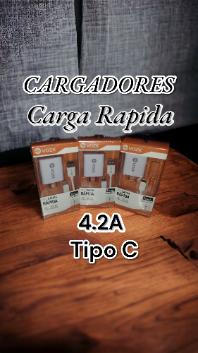 Cargadores Vozk 4.2 Tipo C