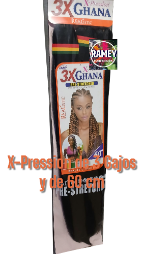 3X Ghana X-Pression 1B  (60 pulg.)
