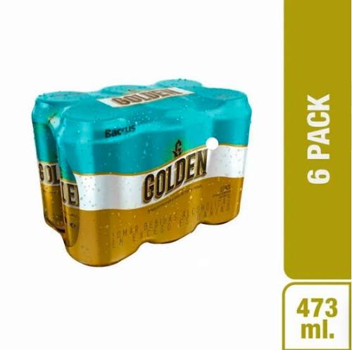 Cerveza Golden Latón x 473 ML.