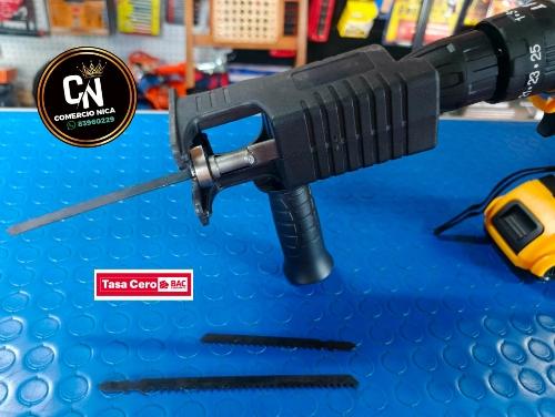 Adaptador para taladro (para convertirse en sierra caladora)