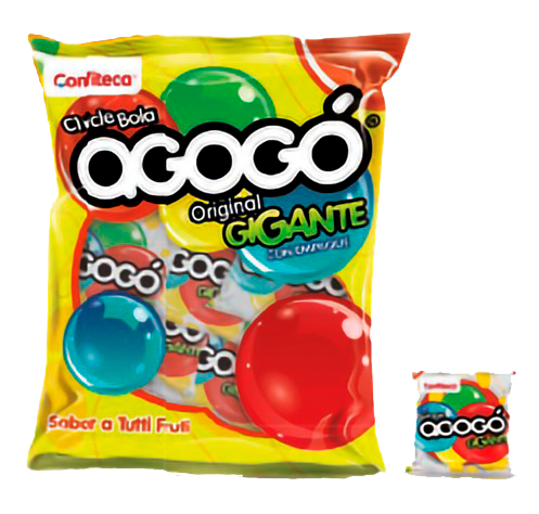 Agogo gigante chicle x100
