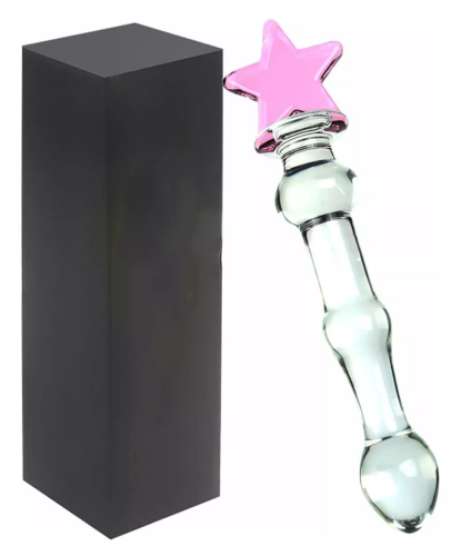 Consolador Dildo Realista Pene Cristal estrellas