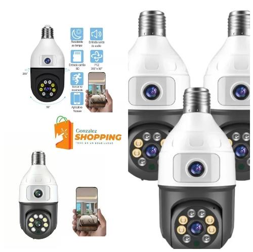 Camara bombillo 2 en 1