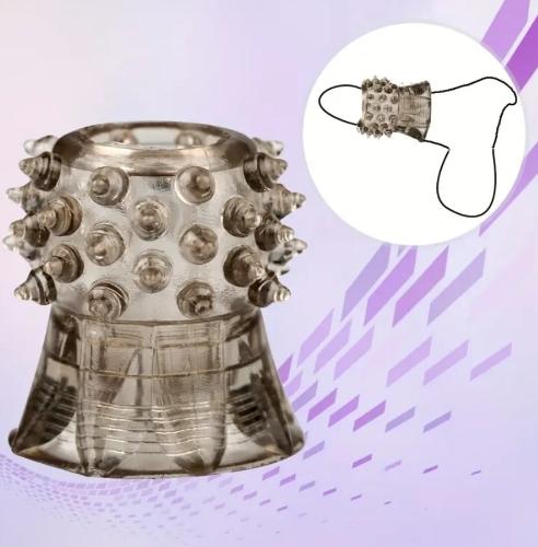 Anillo glande con púas