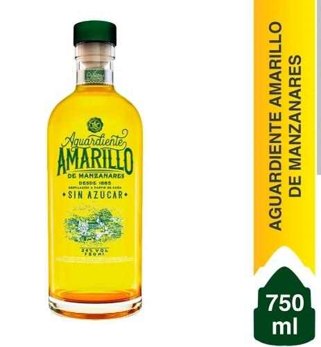 Aguardiente Amarillo x750