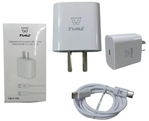 CARGADOR TIME TIPO C 21W